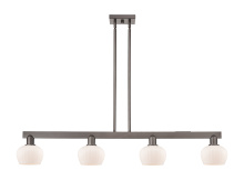 Innovations Lighting 716-4I-OB-G91 - Fenton - 4 Light - 49 inch - Oil Rubbed Bronze - Stem hung - Island Light