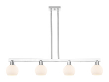 Innovations Lighting 716-4I-PC-G121-6 - Athens - 4 Light - 49 inch - Polished Chrome - Stem hung - Island Light