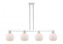 Innovations Lighting 716-4I-PC-G121-8 - Athens - 4 Light - 51 inch - Polished Chrome - Stem hung - Island Light