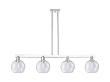 Innovations Lighting 716-4I-PC-G124-8 - Athens - 4 Light - 51 inch - Polished Chrome - Stem hung - Island Light