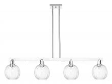 Innovations Lighting 716-4I-PC-G458-7CL - Preston Globe - 4 Light - 48 inch - Polished Chrome - Stem hung - Island Light