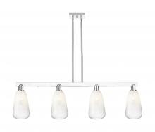 Innovations Lighting 716-4I-PC-G480-6OP - Brookhaven Almond - 4 Light - 48 inch - Polished Chrome - Stem hung - Island Light