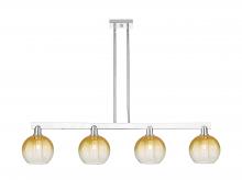 Innovations Lighting 716-4I-PC-G483-8AM - Brookhaven Globe - 4 Light - 48 inch - Polished Chrome - Stem hung - Island Light
