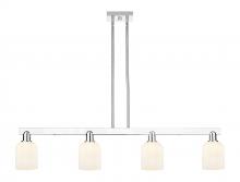 Innovations Lighting 716-4I-PC-G559-5GWH - Bridal Veil - 4 Light - 48 inch - Polished Chrome - Stem hung - Island Light