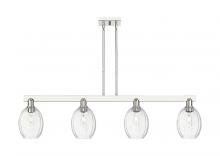Innovations Lighting 716-4I-PN-G459-6CL - Preston Bulb - 4 Light - 48 inch - Polished Nickel - Stem hung - Island Light
