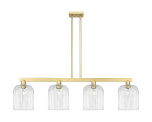 Innovations Lighting 716-4I-SG-G559-8CL - Bridal Veil - 4 Light - 51 inch - Satin Gold - Stem hung - Island Light
