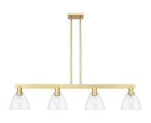 Innovations Lighting 716-4I-SG-GBD-752 - Bristol - 4 Light - 50 inch - Satin Gold - Stem hung - Island Light