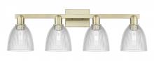 Innovations Lighting 716-4W-AB-G382 - Castile - 4 Light - 33 inch - Antique Brass - Bath Vanity Light