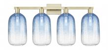 Innovations Lighting 716-4W-AB-G482-7SB - Brookhaven Cloche - 4 Light - 36 inch - Antique Brass - Bath Vanity Light