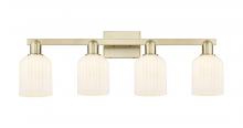 Innovations Lighting 716-4W-AB-G559-5GWH - Bridal Veil - 4 Light - 36 inch - Antique Brass - Bath Vanity Light