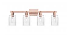 Innovations Lighting 716-4W-AC-G342 - Hadley - 4 Light - 32 inch - Antique Copper - Bath Vanity Light