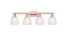 Innovations Lighting 716-4W-AC-G381 - Castile - 4 Light - 33 inch - Antique Copper - Bath Vanity Light