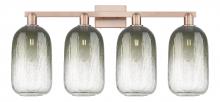 Innovations Lighting 716-4W-AC-G482-7SL - Brookhaven Cloche - 4 Light - 36 inch - Antique Copper - Bath Vanity Light