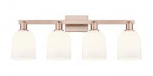 Innovations Lighting 716-4W-AC-G558-6GWH - Bella - 4 Light - 33 inch - Antique Copper - Bath Vanity Light