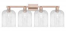 Innovations Lighting 716-4W-AC-G559-8CL - Bridal Veil - 4 Light - 35 inch - Antique Copper - Bath Vanity Light