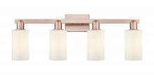 Innovations Lighting 716-4W-AC-G801 - Clymer - 4 Light - 31 inch - Antique Copper - Bath Vanity Light