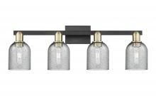 Innovations Lighting 716-4W-BAB-G257 - Caledonia - 4 Light - 32 inch - Black Antique Brass - Bath Vanity Light