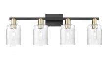 Innovations Lighting 716-4W-BAB-G342 - Hadley - 4 Light - 32 inch - Black Antique Brass - Bath Vanity Light