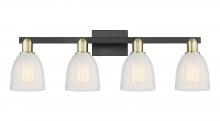 Innovations Lighting 716-4W-BAB-G441 - Brookfield - 4 Light - 33 inch - Black Antique Brass - Bath Vanity Light