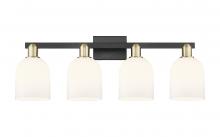 Innovations Lighting 716-4W-BAB-G558-6GWH - Bella - 4 Light - 33 inch - Black Antique Brass - Bath Vanity Light