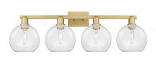 Innovations Lighting 716-4W-BB-G122-8 - Athens - 4 Light - 35 inch - Brushed Brass - Bath Vanity Light