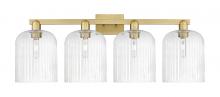 Innovations Lighting 716-4W-BB-G559-8SDY - Bridal Veil - 4 Light - 35 inch - Brushed Brass - Bath Vanity Light