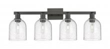 Innovations Lighting 716-4W-BK-G558-6SDY - Bella - 4 Light - 33 inch - Matte Black - Bath Vanity Light