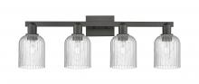 Innovations Lighting 716-4W-BK-G559-5SDY - Bridal Veil - 4 Light - 36 inch - Matte Black - Bath Vanity Light