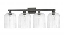 Innovations Lighting 716-4W-BK-G559-8SDY - Bridal Veil - 4 Light - 35 inch - Matte Black - Bath Vanity Light