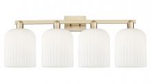 Innovations Lighting 716-4W-CB-G559-8GWH - Bridal Veil - 4 Light - 35 inch - Champagne Bronze - Bath Vanity Light