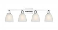 Innovations Lighting 716-4W-PC-G381 - Castile - 4 Light - 33 inch - Polished Chrome - Bath Vanity Light