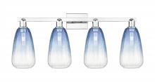 Innovations Lighting 716-4W-PC-G480-6SB - Brookhaven Almond - 4 Light - 36 inch - Polished Chrome - Bath Vanity Light