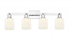Innovations Lighting 716-4W-PC-G559-5GWH - Bridal Veil - 4 Light - 36 inch - Polished Chrome - Bath Vanity Light