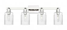 Innovations Lighting 716-4W-PN-G342 - Hadley - 4 Light - 32 inch - Polished Nickel - Bath Vanity Light