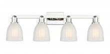 Innovations Lighting 716-4W-PN-G441 - Brookfield - 4 Light - 33 inch - Polished Nickel - Bath Vanity Light