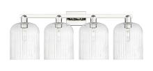 Innovations Lighting 716-4W-PN-G559-8SDY - Bridal Veil - 4 Light - 35 inch - Polished Nickel - Bath Vanity Light