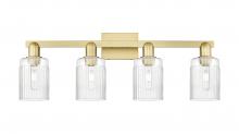 Innovations Lighting 716-4W-SG-G342 - Hadley - 4 Light - 32 inch - Satin Gold - Bath Vanity Light