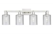 Innovations Lighting 716-4W-SN-G112 - Cobbleskill - 4 Light - 32 inch - Brushed Satin Nickel - Bath Vanity Light