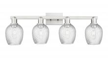 Innovations Lighting 716-4W-SN-G292 - Salina - 4 Light - 33 inch - Brushed Satin Nickel - Bath Vanity Light