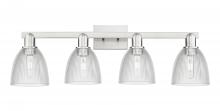 Innovations Lighting 716-4W-SN-G382 - Castile - 4 Light - 33 inch - Brushed Satin Nickel - Bath Vanity Light