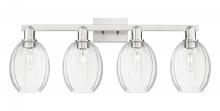 Innovations Lighting 716-4W-SN-G459-6CL - Preston Bulb - 4 Light - 36 inch - Brushed Satin Nickel - Bath Vanity Light