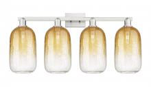 Innovations Lighting 716-4W-SN-G482-7AM - Brookhaven Cloche - 4 Light - 36 inch - Brushed Satin Nickel - Bath Vanity Light