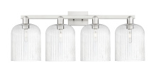 Innovations Lighting 716-4W-SN-G559-8SDY - Bridal Veil - 4 Light - 35 inch - Brushed Satin Nickel - Bath Vanity Light