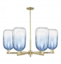 Innovations Lighting 716-6CR-AB-G482-7SB - Brookhaven Cloche - 6 Light - 24 inch - Antique Brass - Chandelier