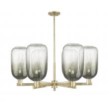 Innovations Lighting 716-6CR-AB-G482-7SL - Brookhaven Cloche - 6 Light - 24 inch - Antique Brass - Chandelier