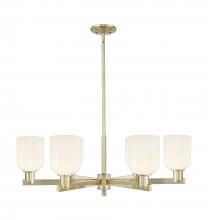 Innovations Lighting 716-6CR-AB-G559-5GWH - Bridal Veil - 6 Light - 24 inch - Antique Brass - Chandelier