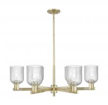 Innovations Lighting 716-6CR-AB-G559-5SDY - Bridal Veil - 6 Light - 24 inch - Antique Brass - Chandelier