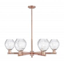 Innovations Lighting 716-6CR-AC-G362 - Waverly - 6 Light - 36 inch - Antique Copper - Stem hung - Chandelier