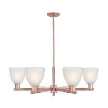 Innovations Lighting 716-6CR-AC-G381 - Castile - 6 Light - 36 inch - Antique Copper - Stem hung - Chandelier