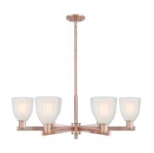 Innovations Lighting 716-6CR-AC-G441 - Brookfield - 6 Light - 36 inch - Antique Copper - Stem hung - Chandelier